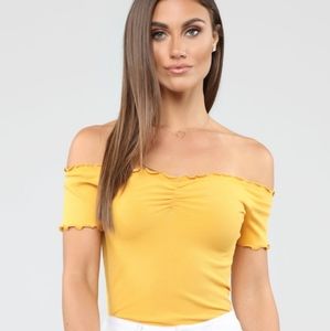 Off the Shoulder Top